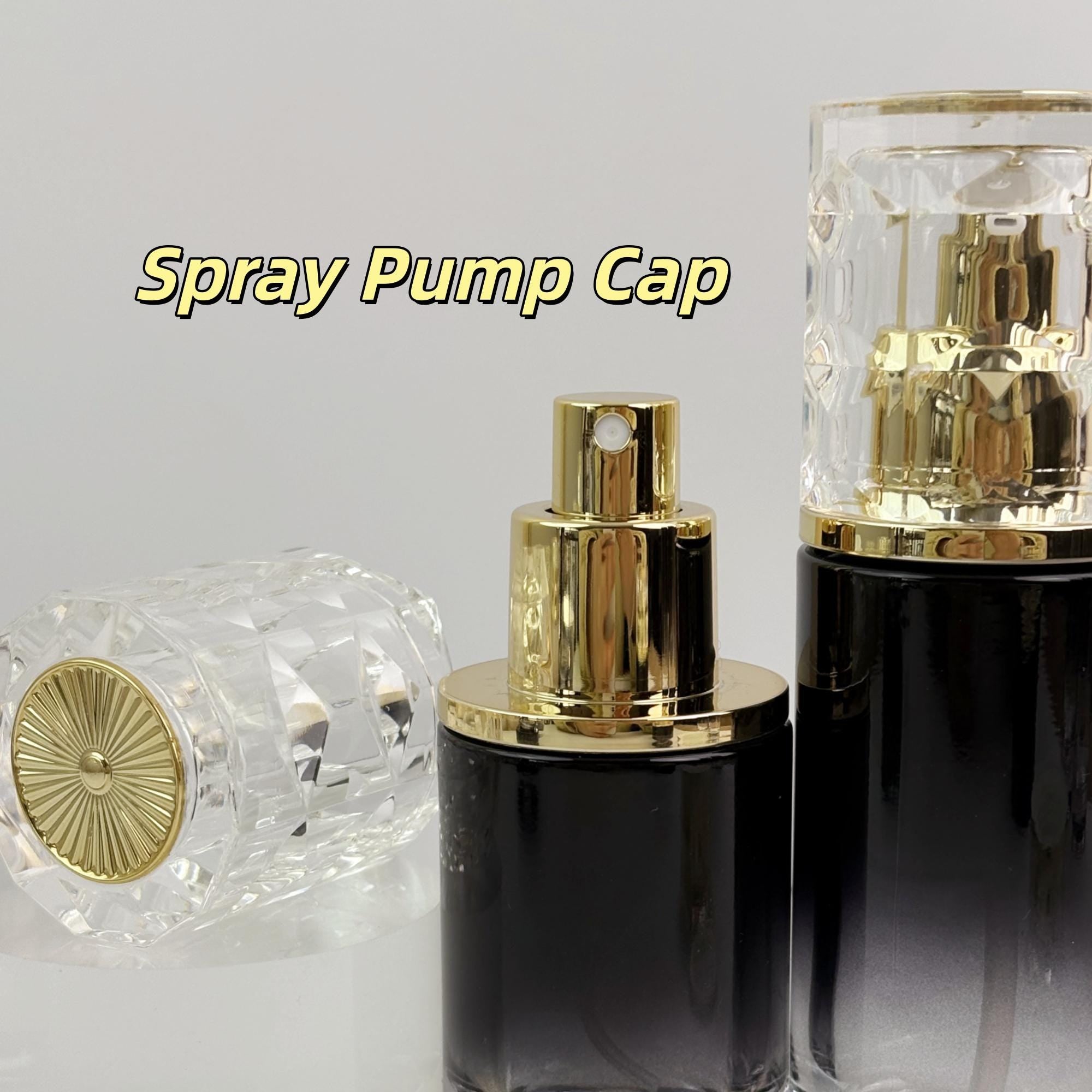 Luxury Black Gradient Glass Cosmetic Containers