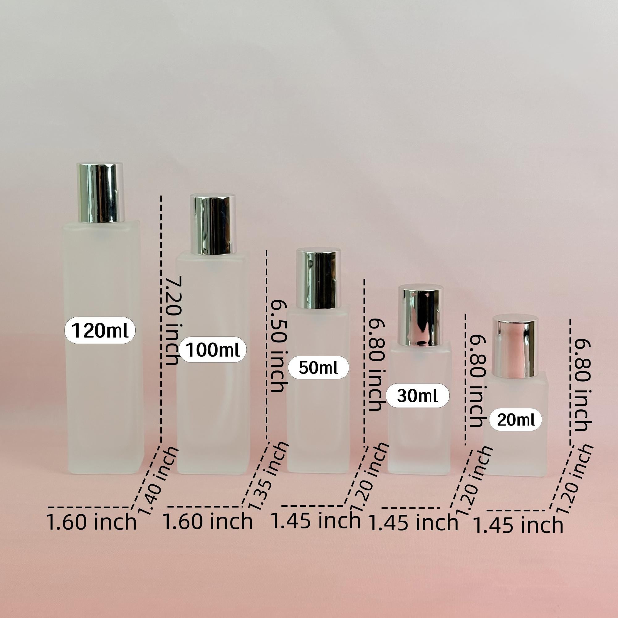 Wholesale Frosted Glass Cosmetic Container