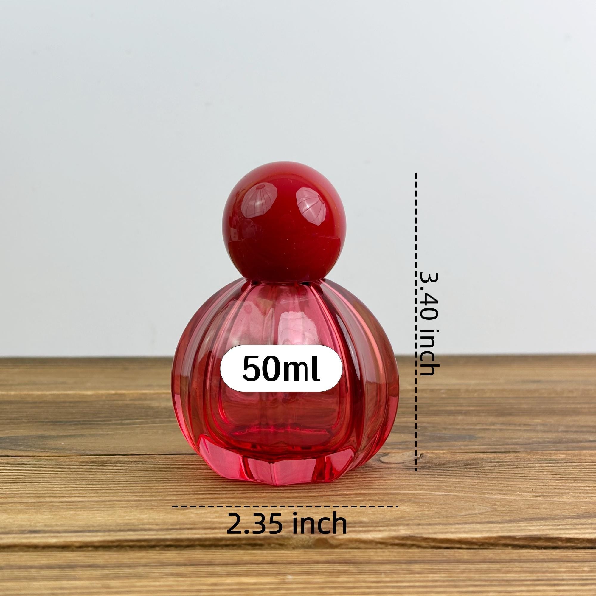 50ml Glass Spray Bottle, Snap-On Crimp Neck Atomizer