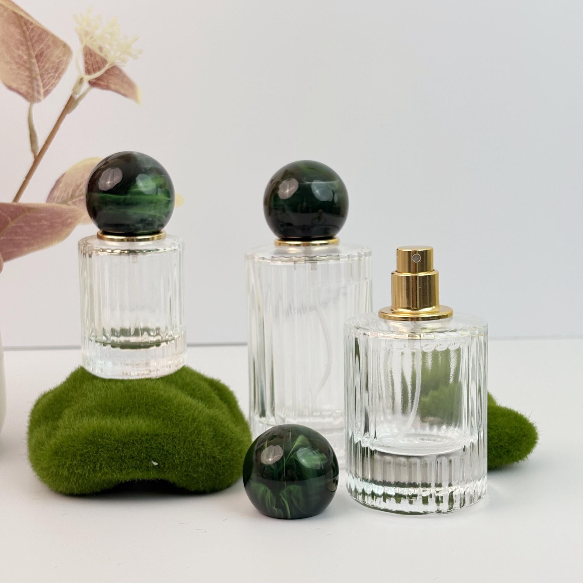 Transparent Glass Fragrant Spray Bottles