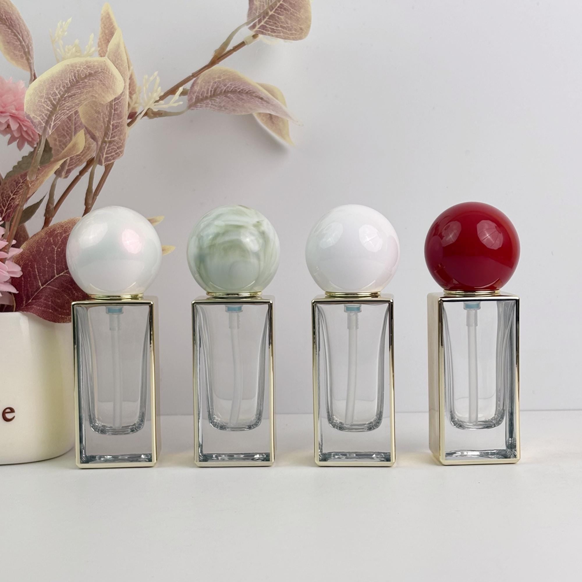 30ml Luxury Clear Glass Lotion Bottles