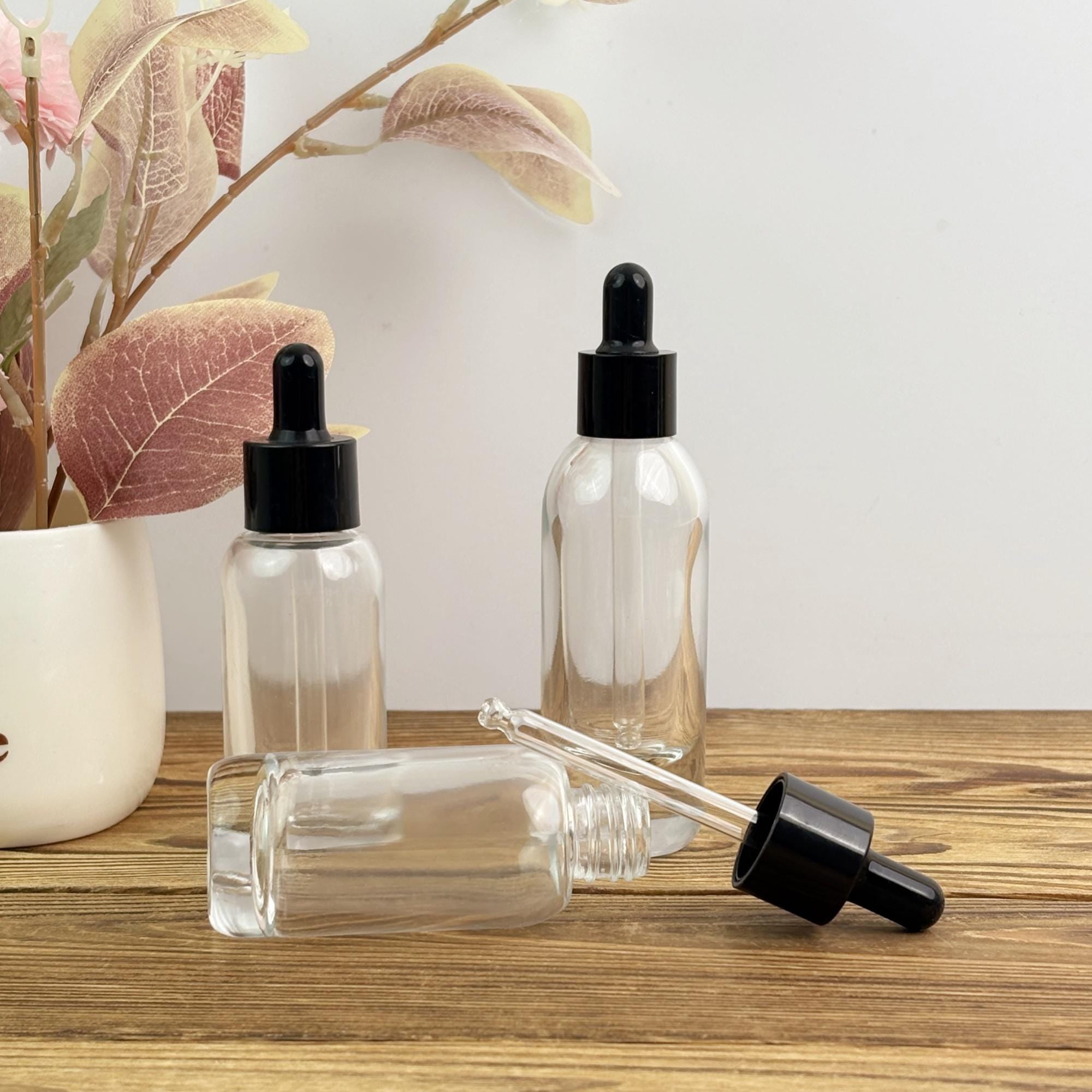 Clear Glass Spray Bottle