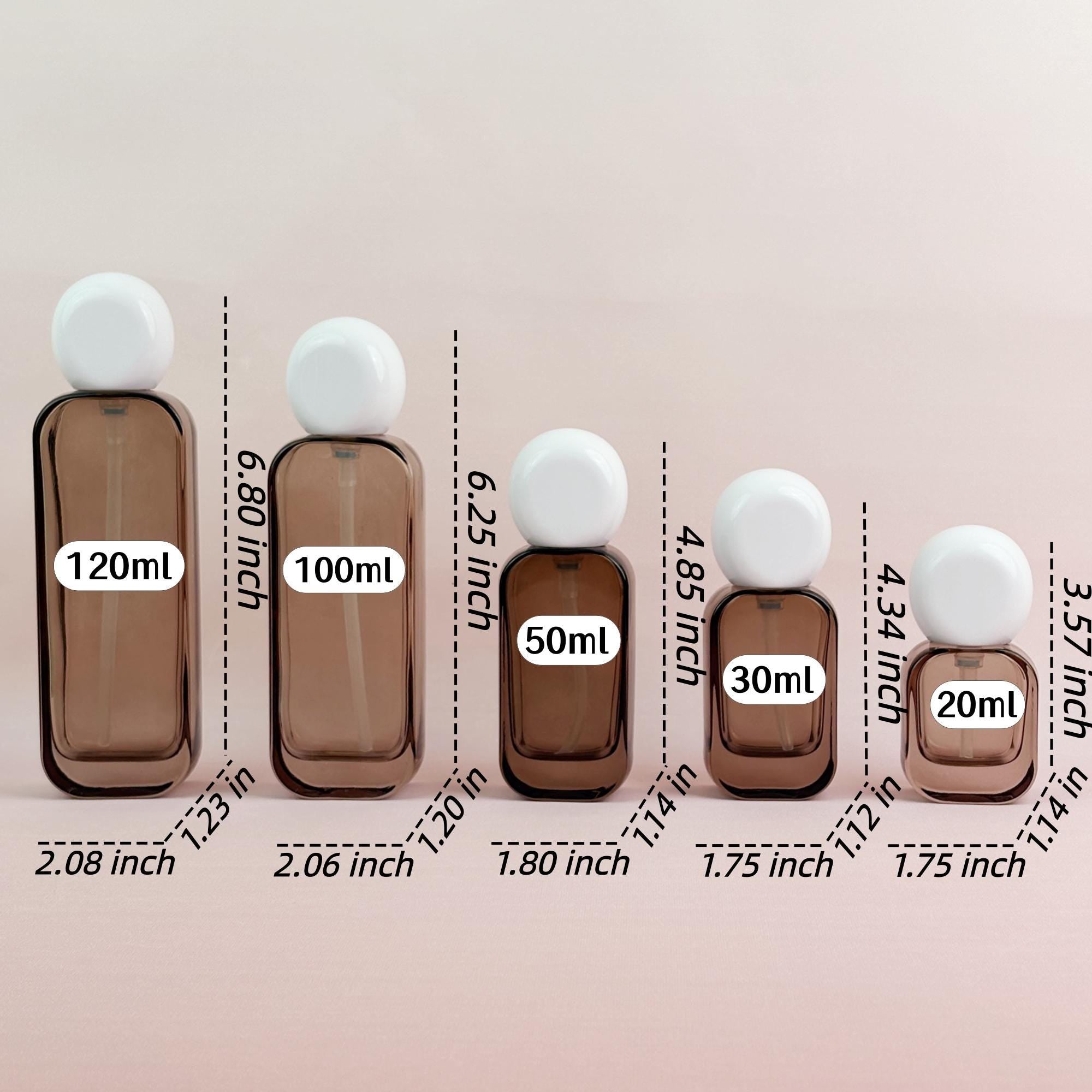 Luxury Brown Glass Lotion Bottles