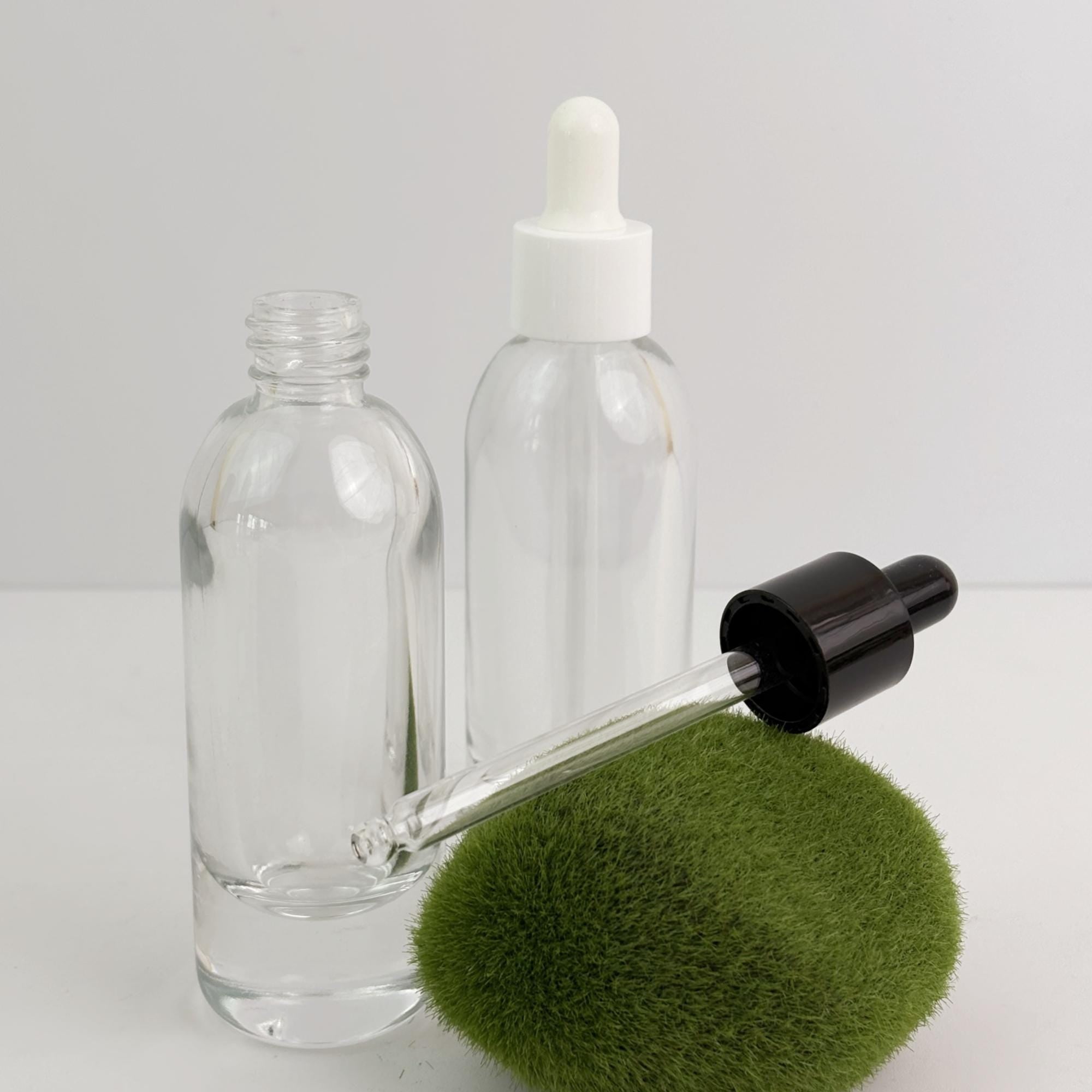 Clear Glass Spray Bottle