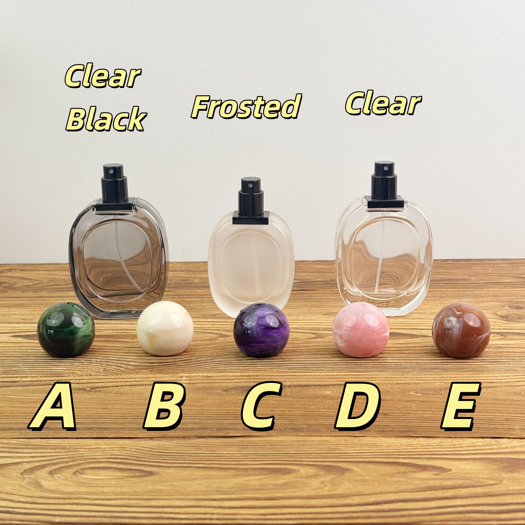 30ml 50ml Elegant Glass Spray Bottle with Ball Cap