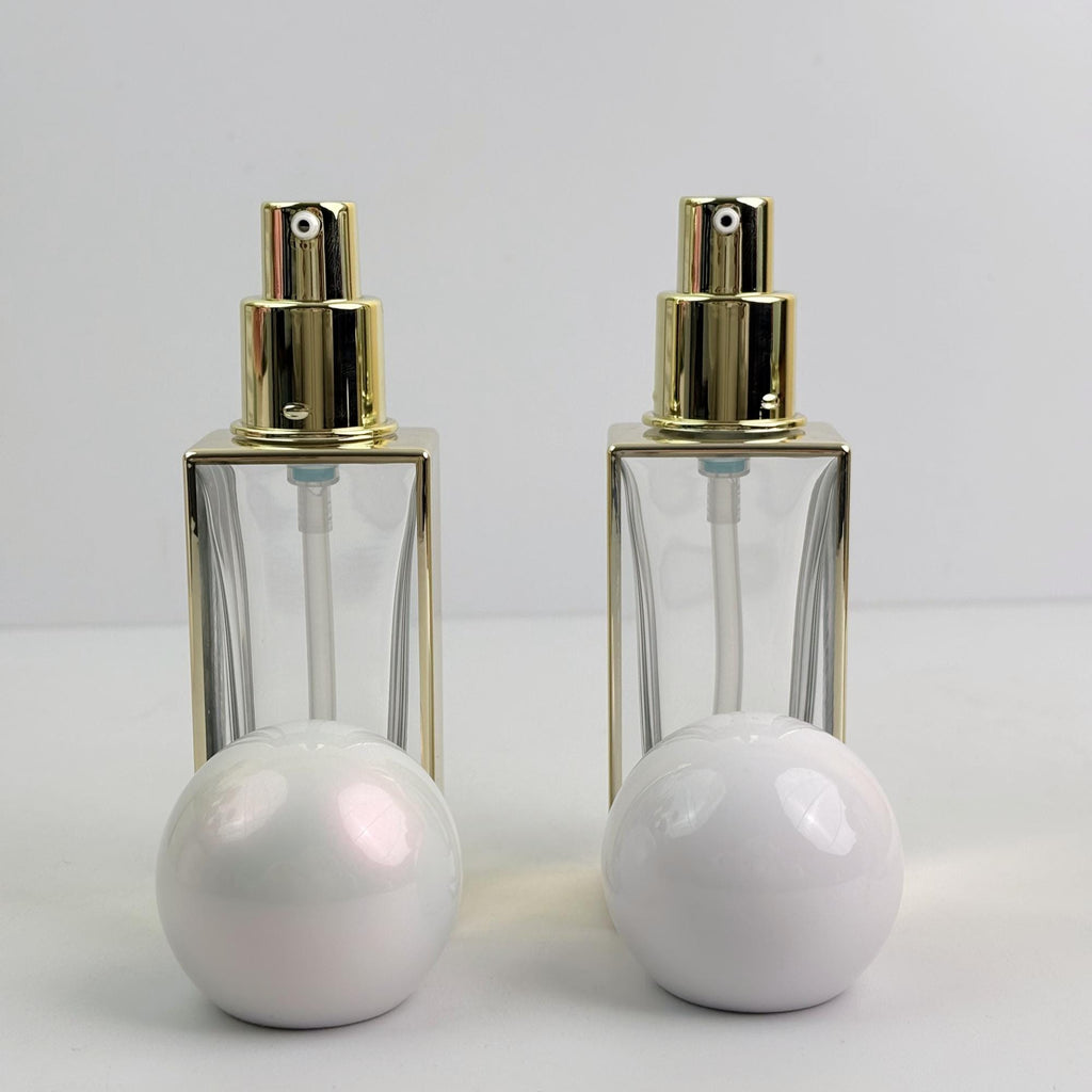 30ml Luxury Clear Glass Lotion Bottles
