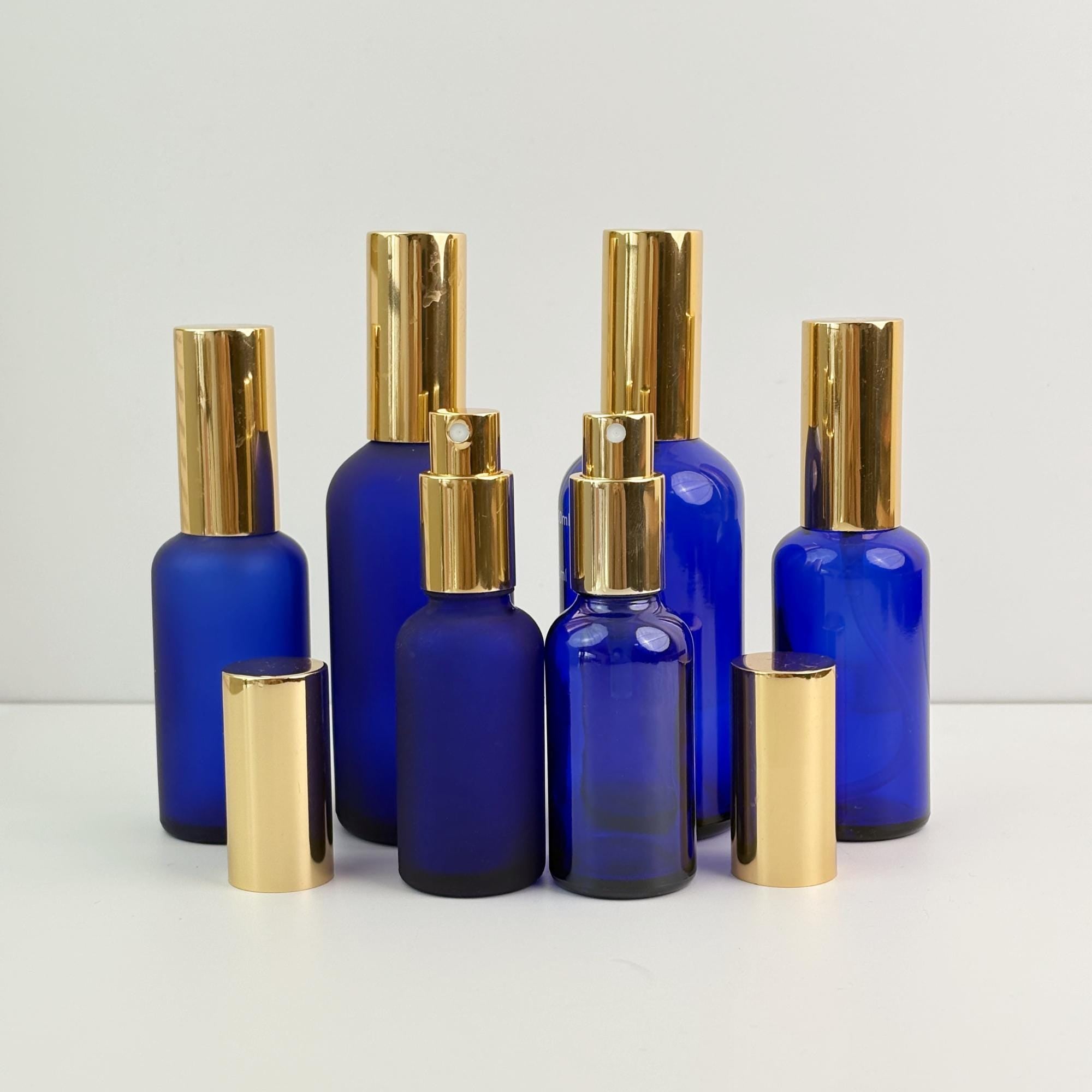 Refillable Fine Mist Glass Spray Bottles