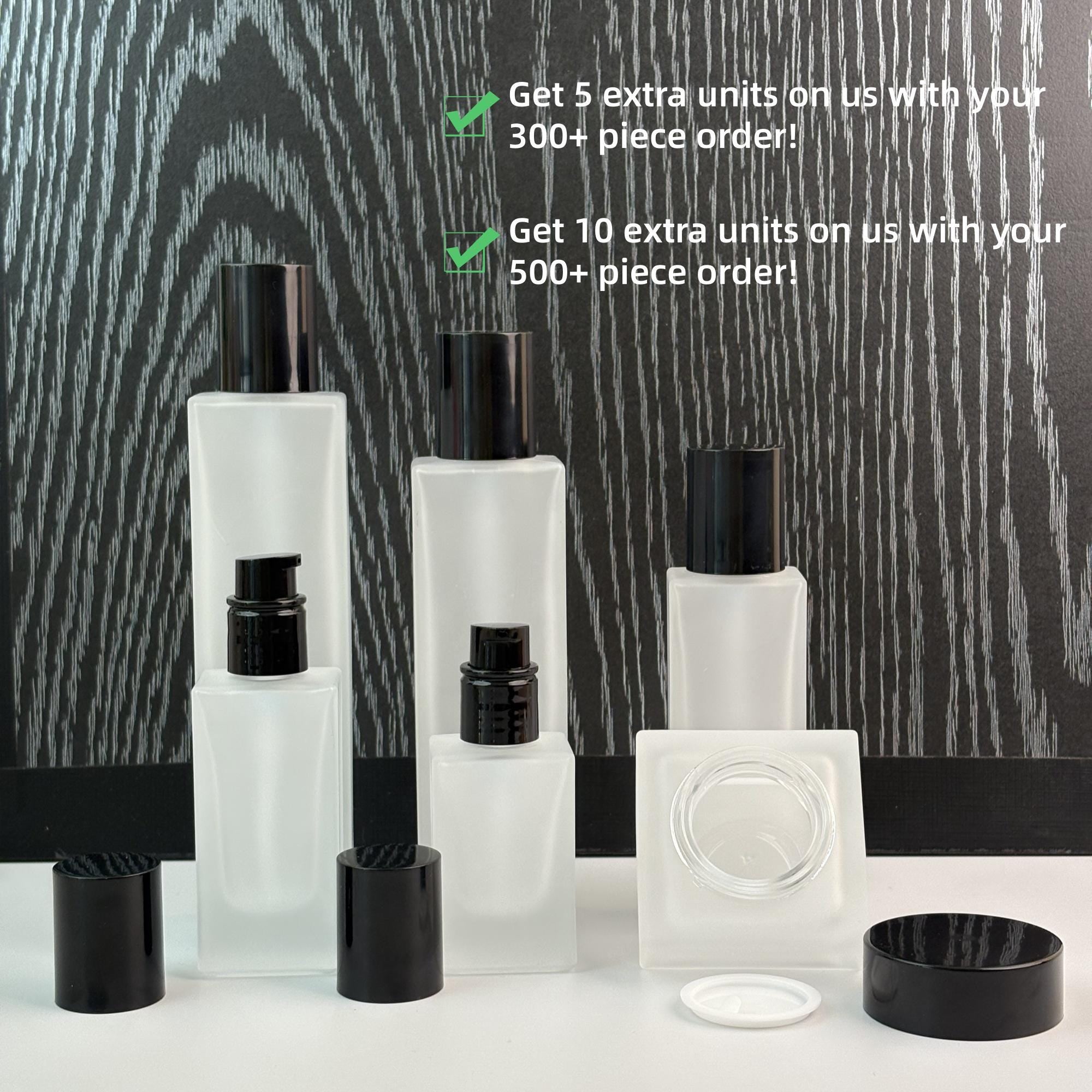 Empty Skincare Containers