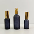 30ml 50ml 100ml Textured Deep Blue Glass Spray Bottle