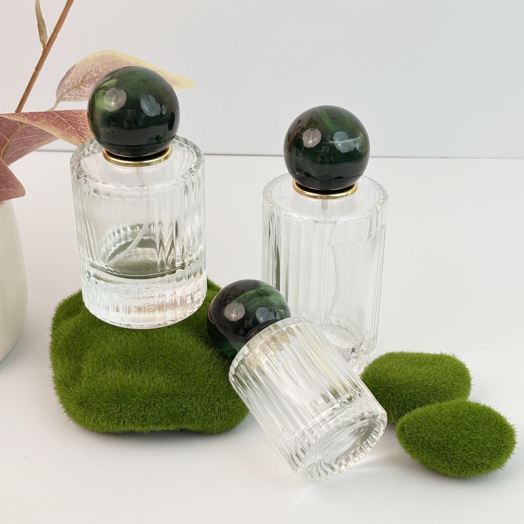 Transparent Glass Fragrant Spray Bottles