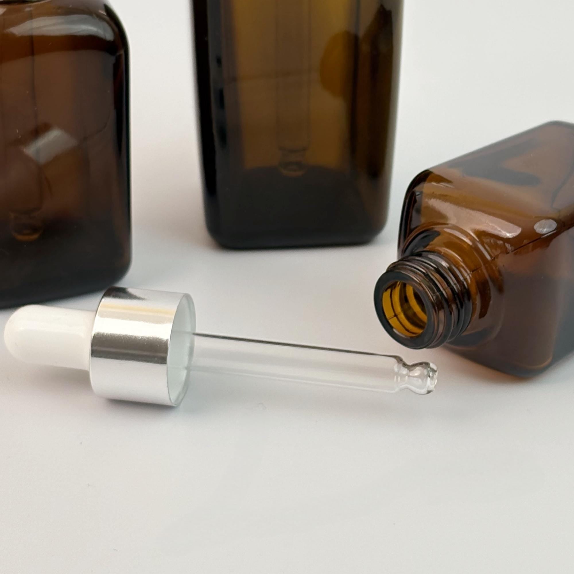 Amber Glass Beauty Packaging
