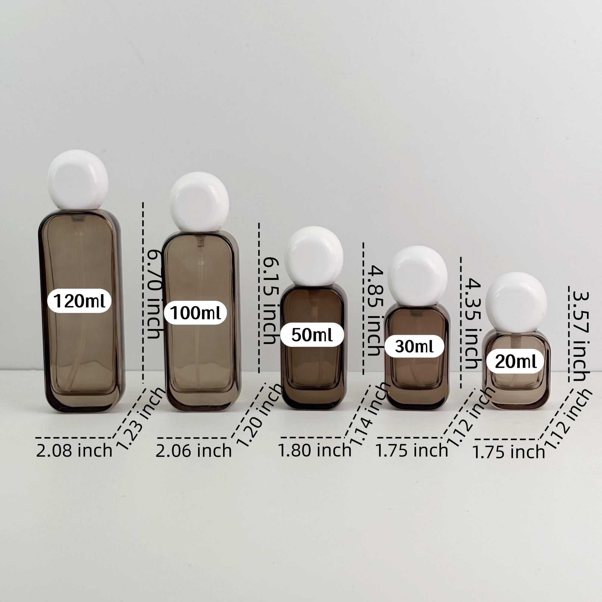 Brown Glass Lotion Bottle