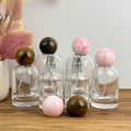 Clear Glass Spray Bottle with Ball Cap