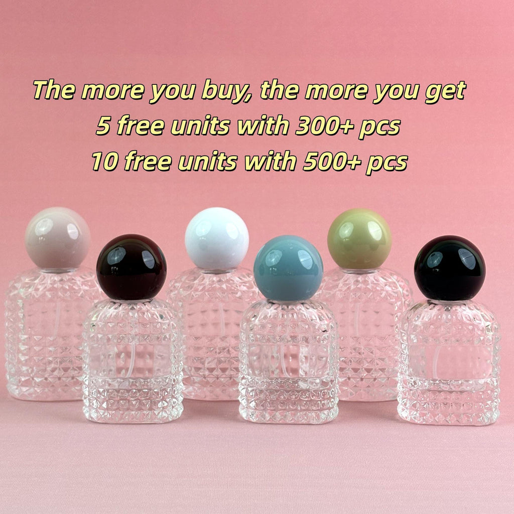 Refillable Crystal Perfume Atomizers - Portable Travel Fragrance