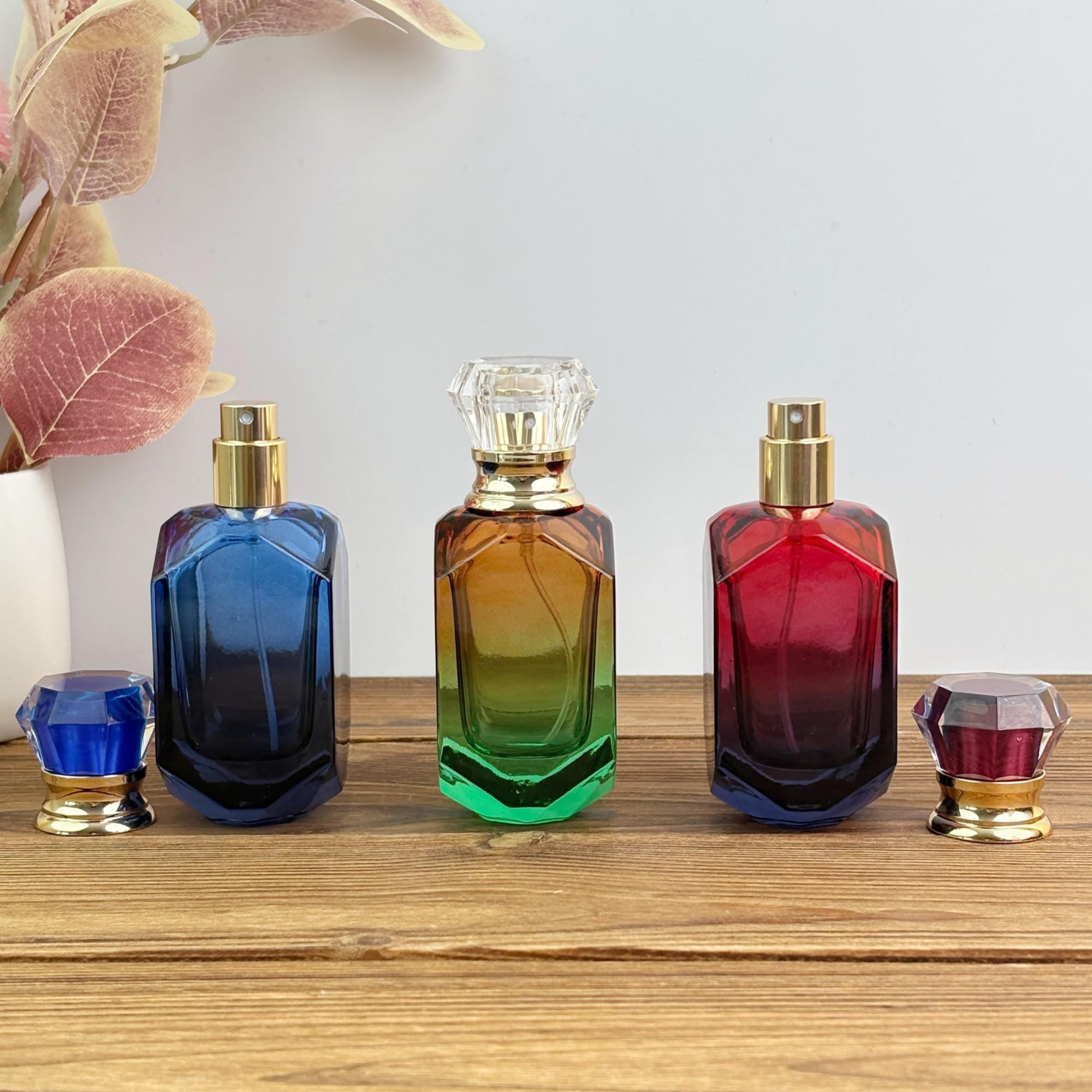 50ml Empty Clear Glass Spray Bottle