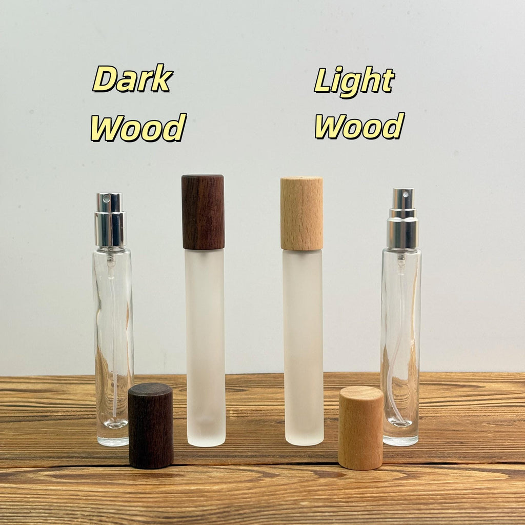 10ml Clear & Frosted Glass Spray Bottles