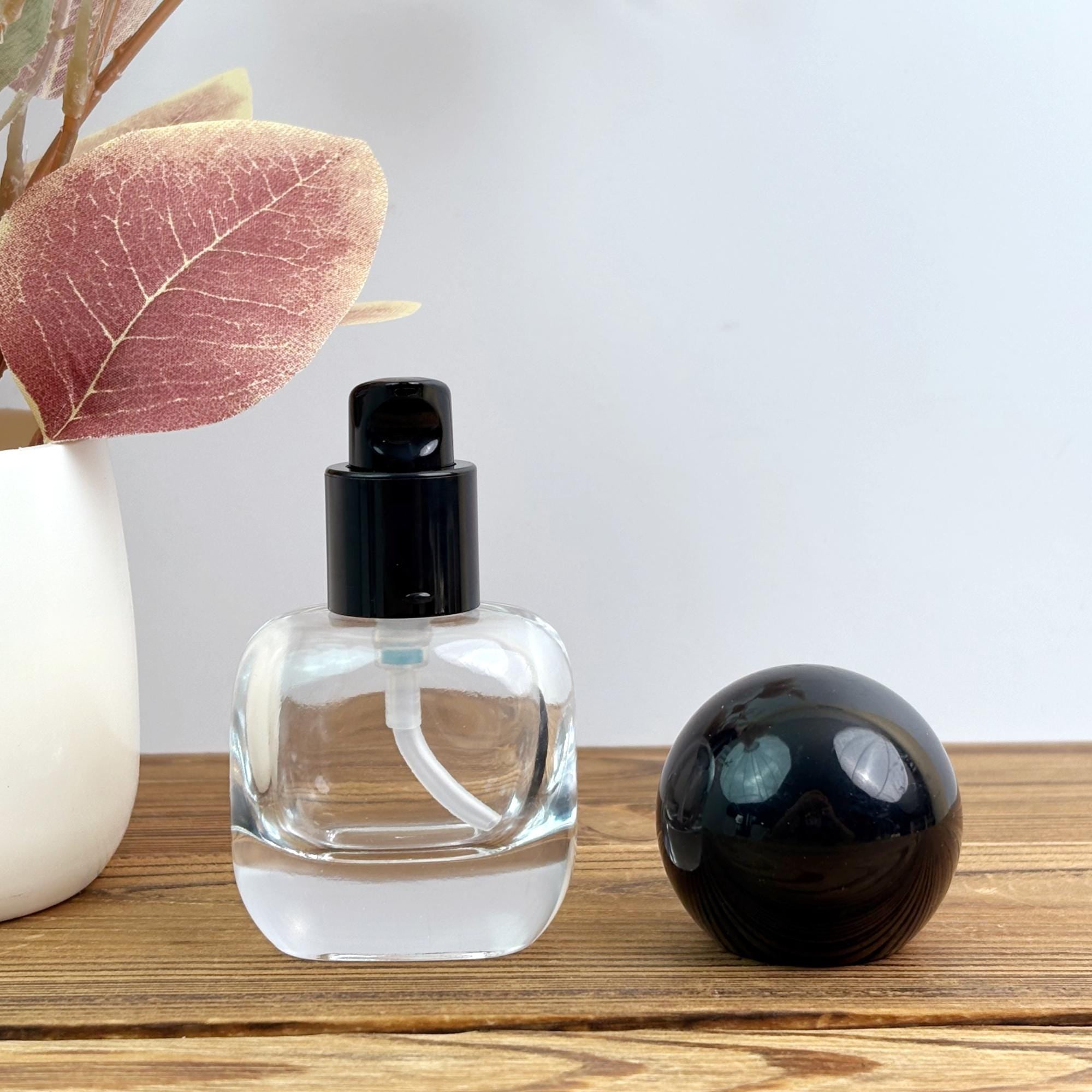 30ml Glass Spray Bottle & Lotion Pump Bottle
