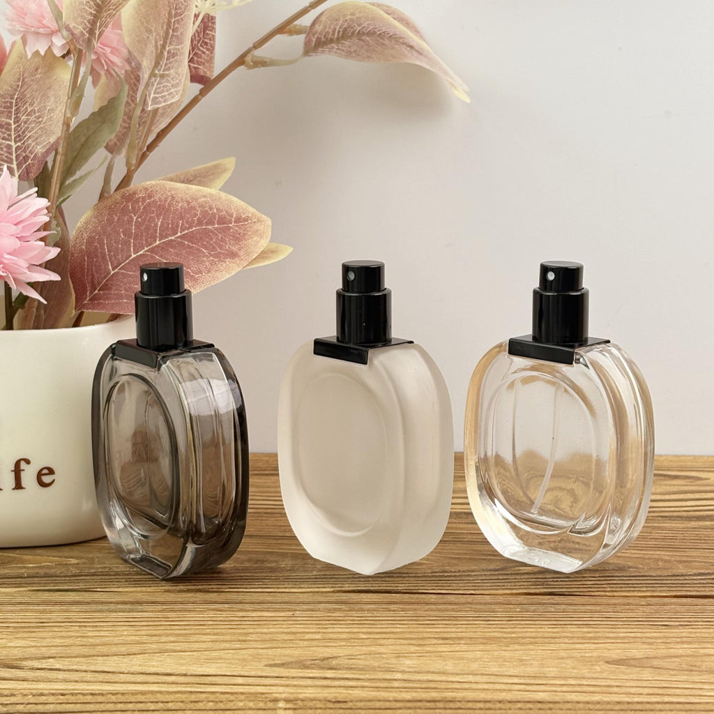 30ml Oval Glass Perfume Spray Bottle