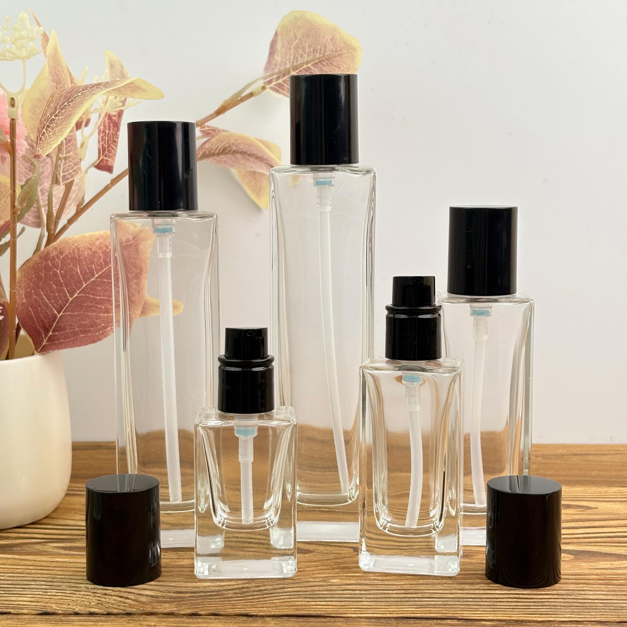 Minimalist Cosmetic Container with Black Pump Cap