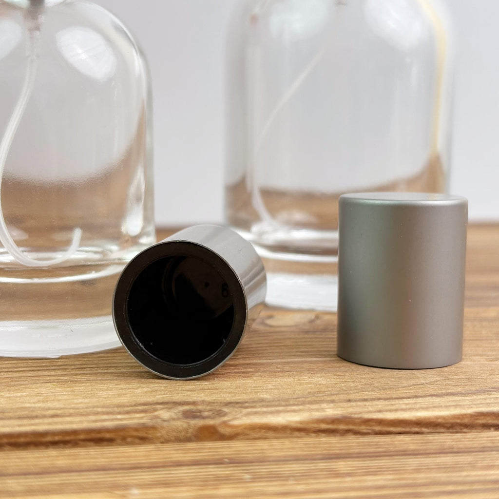 30ml/50ml/100ml Minimalist Clear Round Glass Spray Bottles
