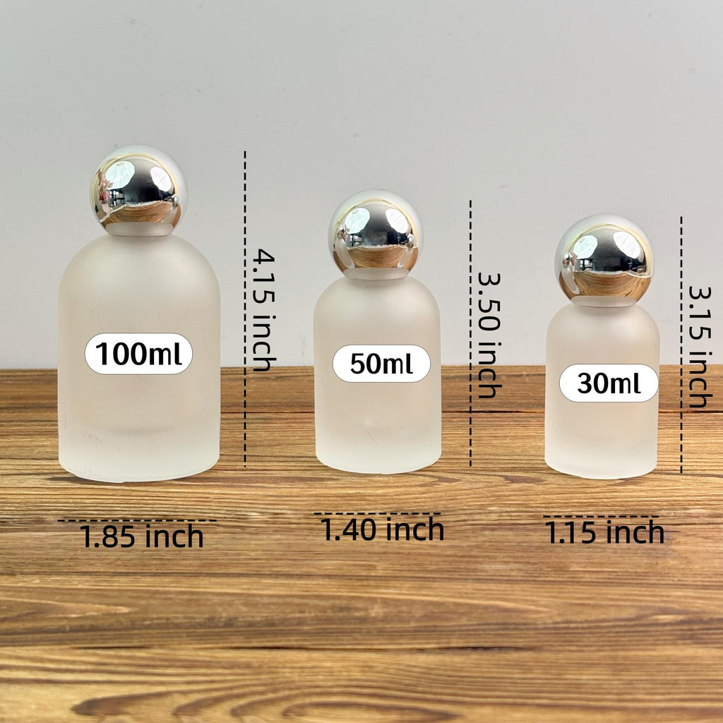 30ml 50ml 100ml Frosted Glass Perfume Spray Bottle