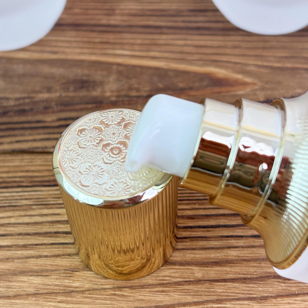 Minimalist Frosted Glass Lotion Pump Bottles