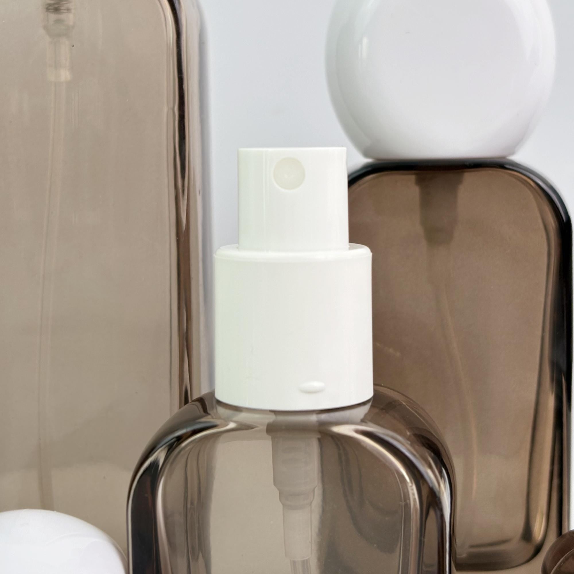 Brown Glass Lotion Bottle