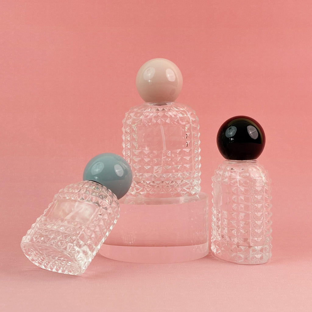 Refillable Crystal Perfume Atomizers - Portable Travel Fragrance