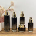 Luxury Black Gradient Glass Spray Bottle