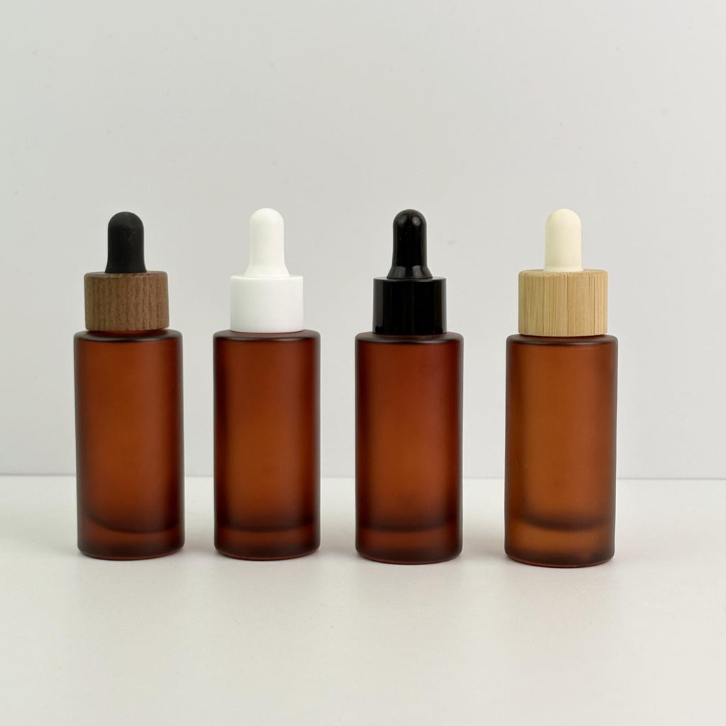 30ml Amber Glass Dropper Bottle with Pipette