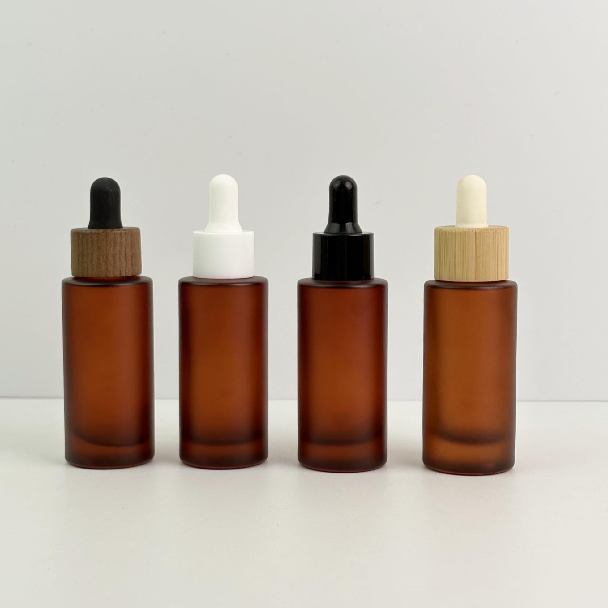 30ml Amber Glass Dropper Bottle with Pipette