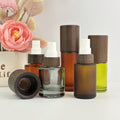 30ml Glass Spray Bottle with Wooden Cap