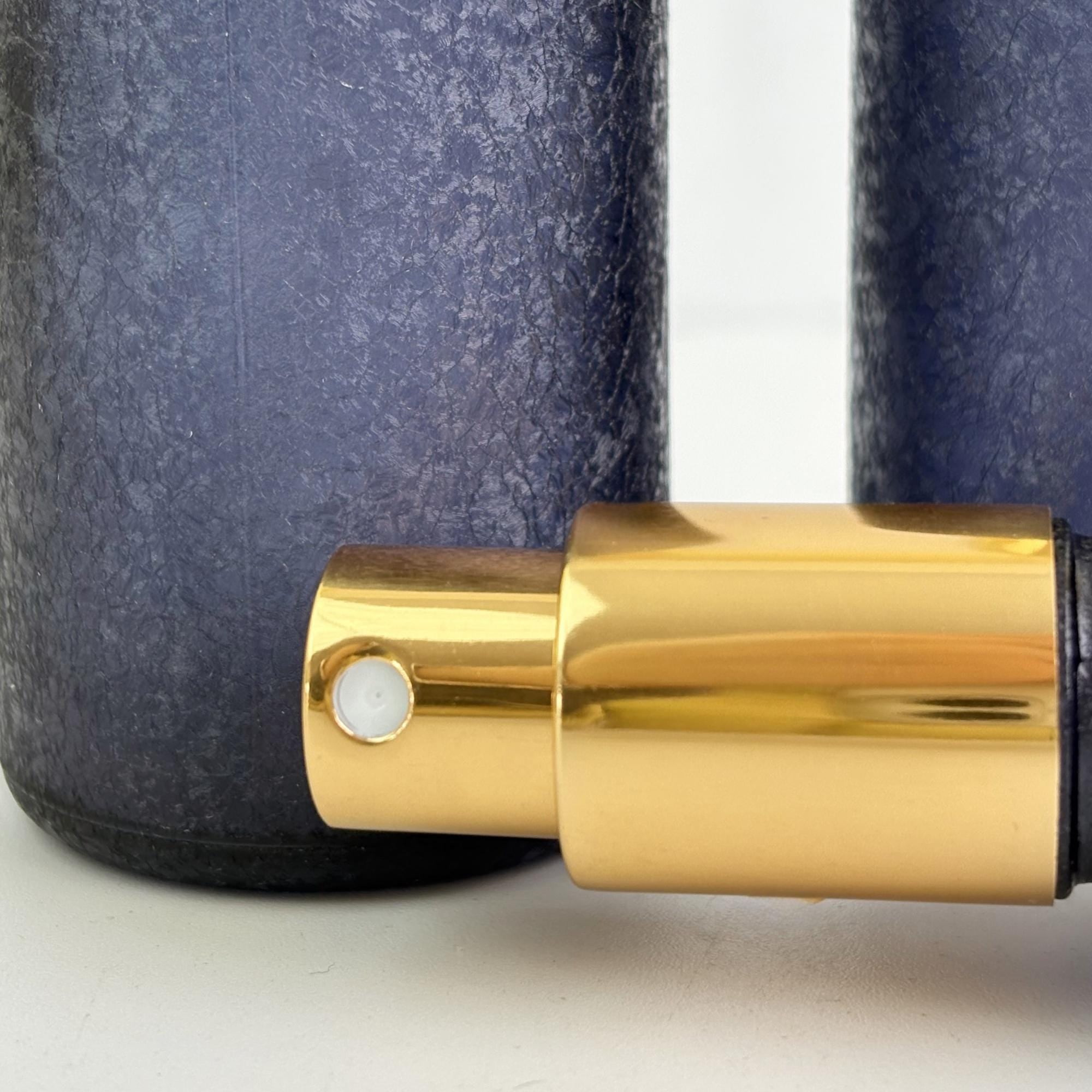30ml 50ml 100ml Textured Deep Blue Glass Spray Bottle