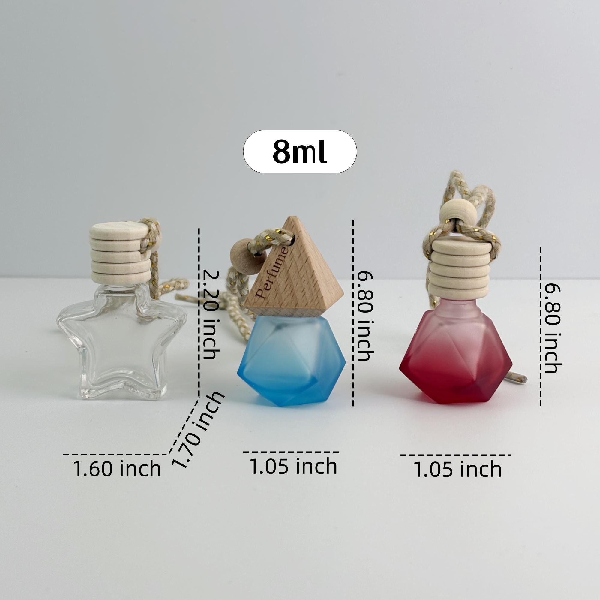 8ml Car Hanging Diffuser Bottles