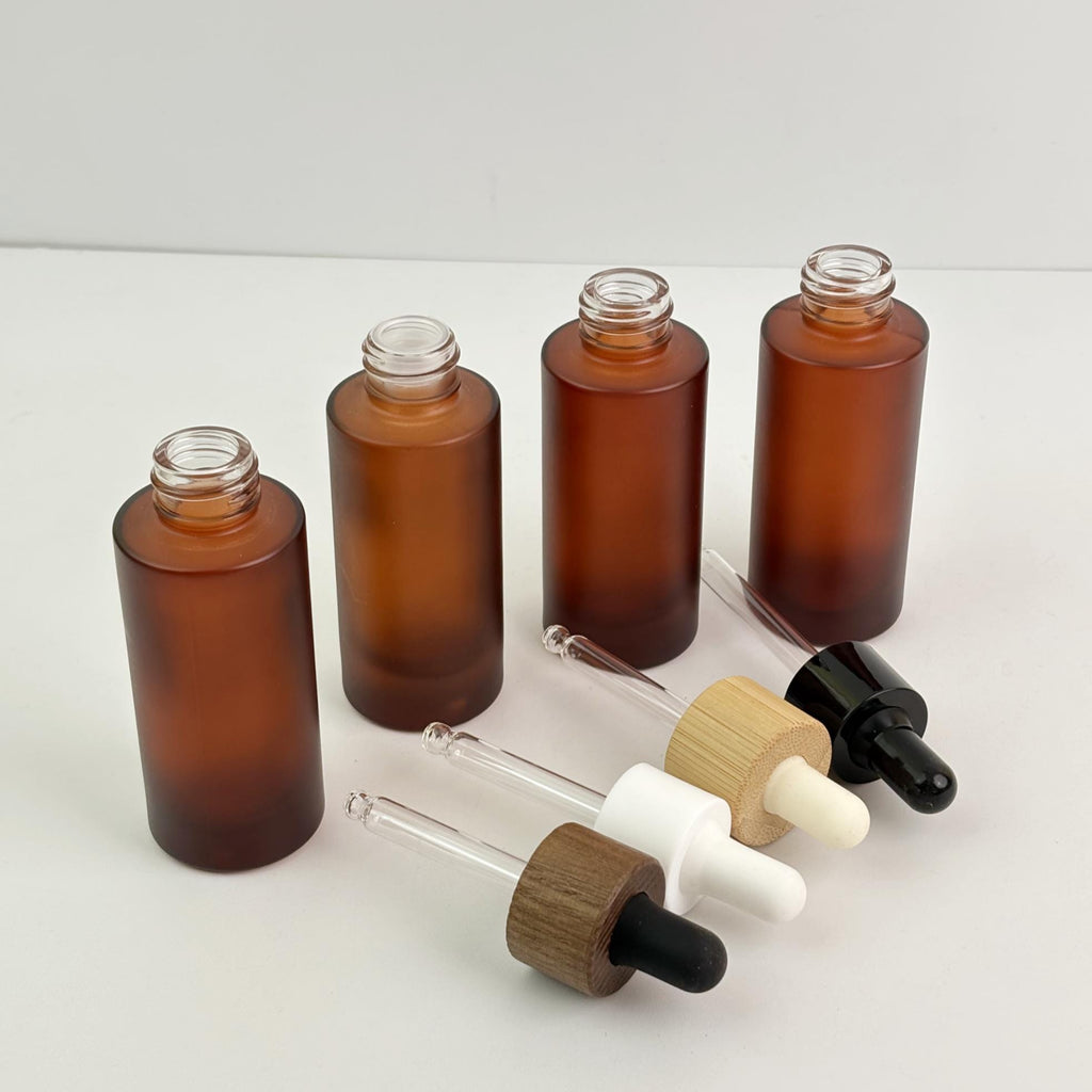 30ml Amber Glass Dropper Bottle with Pipette