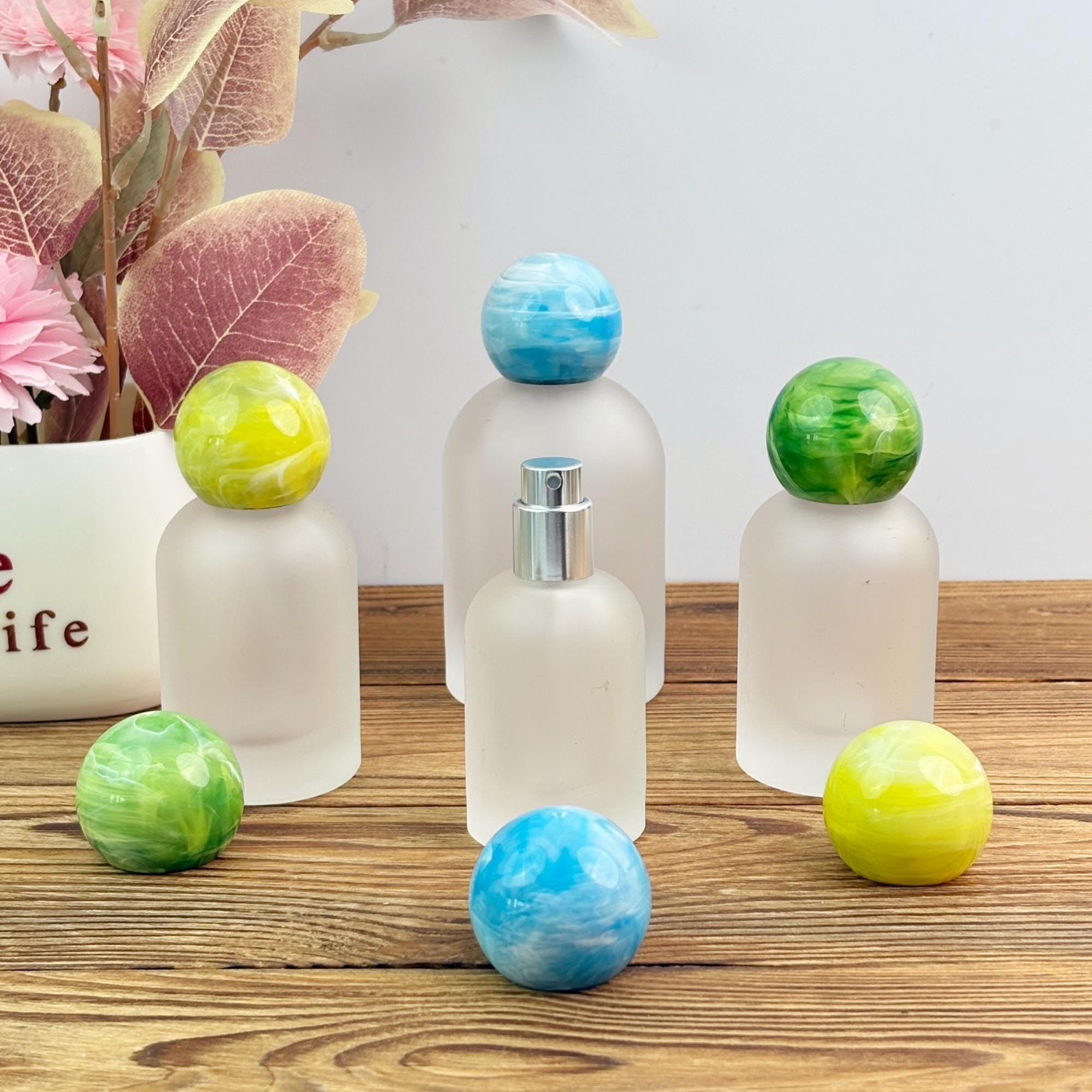 30ml 50ml 100ml Round Spray Atomizer