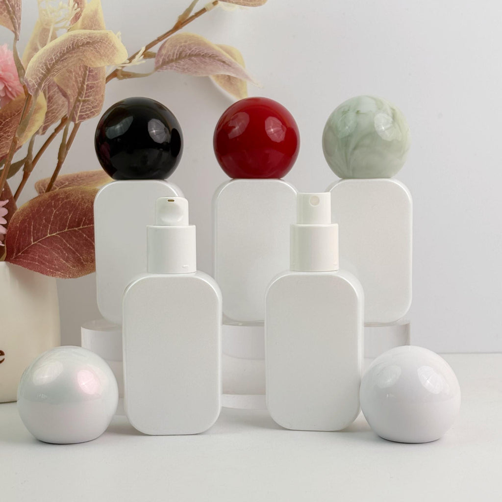 30ml Luxury Glass Spray Bottle & Lotion Pump Bottle