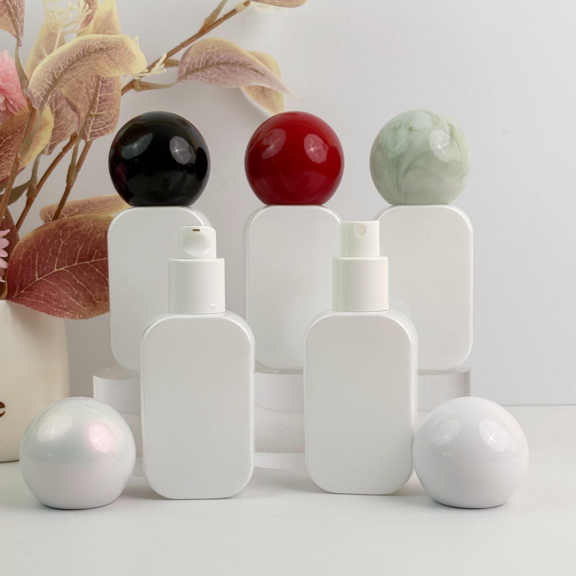 30ml Luxury Glass Spray Bottle & Lotion Pump Bottle