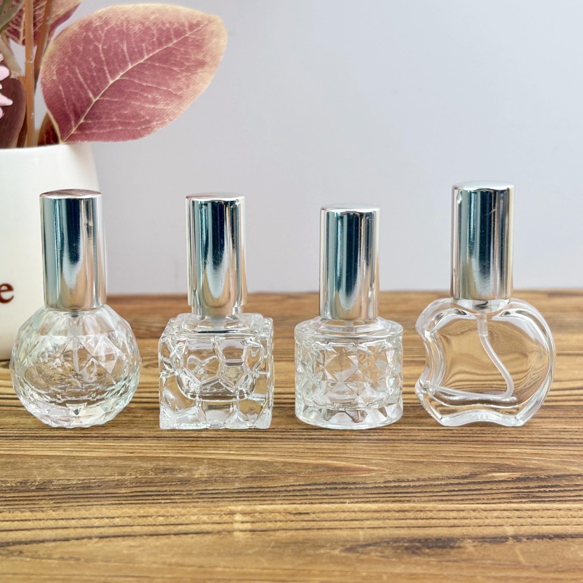 8ml Mini Glass Clear Spray Bottle