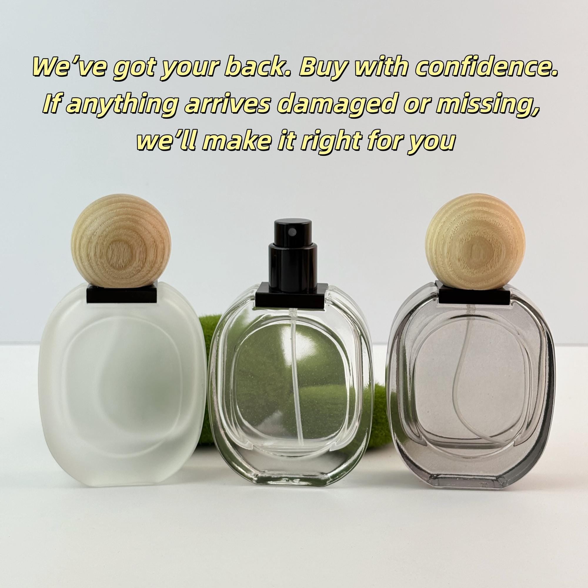 30ml 50ml Wholesale Glass Spray Bottle