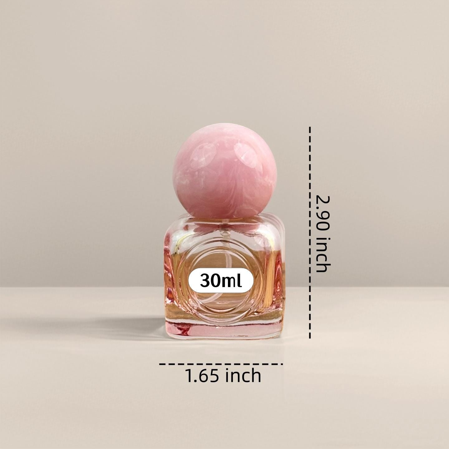 30ml Colorful Glass Perfume Spray Bottle