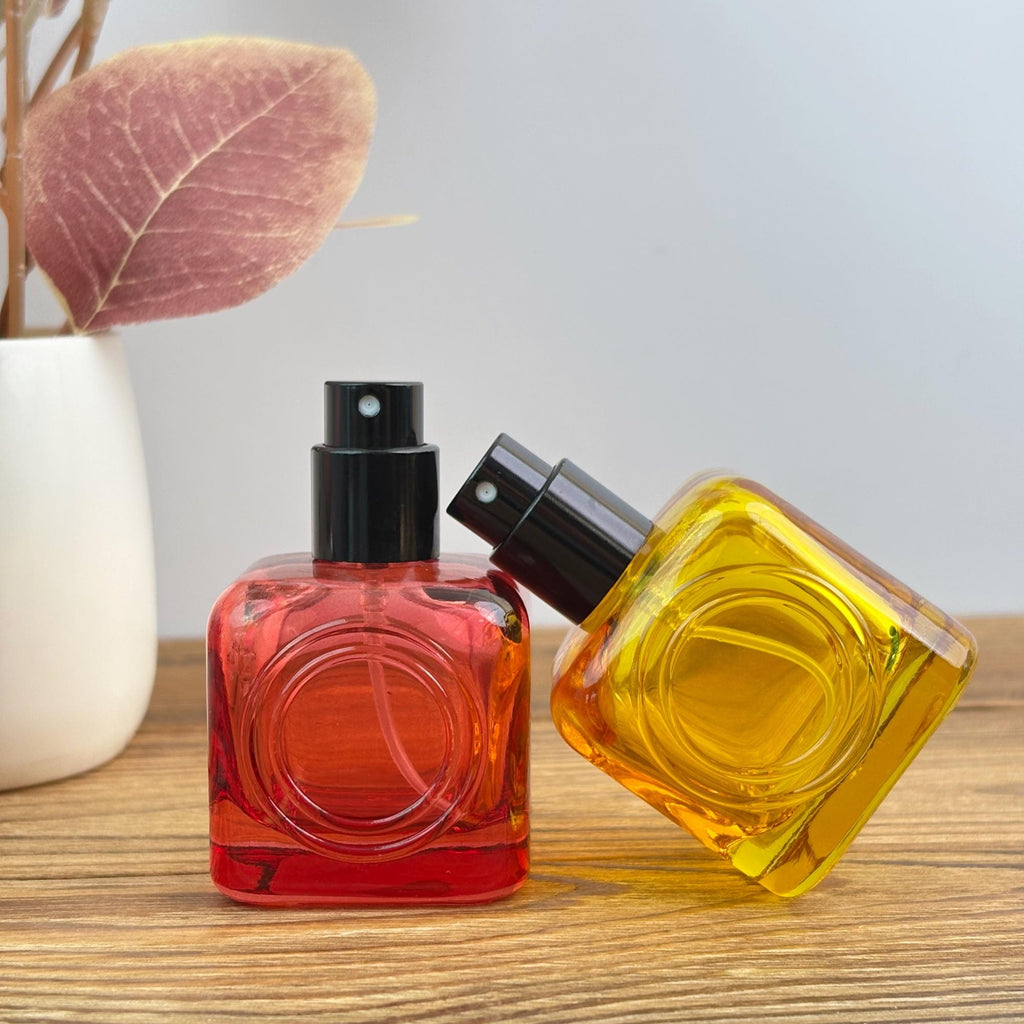30ml Colorful Glass Perfume Spray Bottle