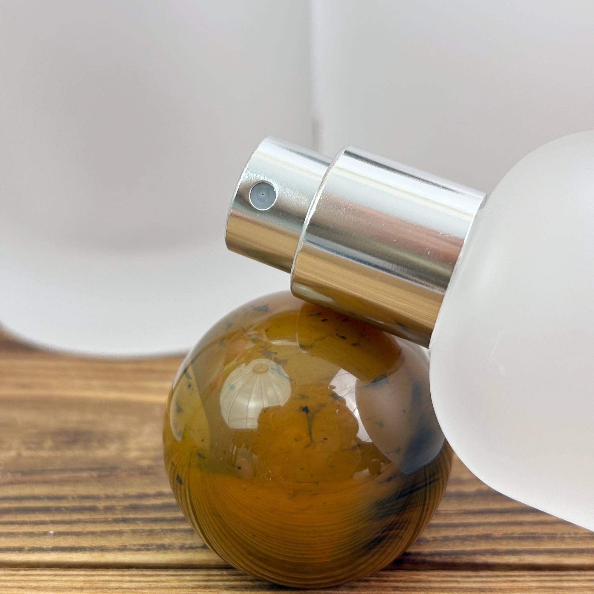 Frosted Glass Spray Bottle with Ball Cap