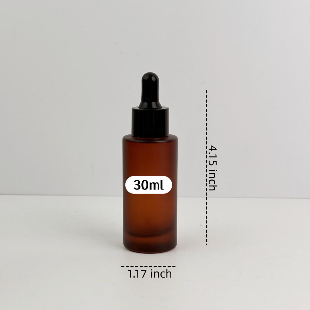 30ml Amber Glass Dropper Bottle with Pipette