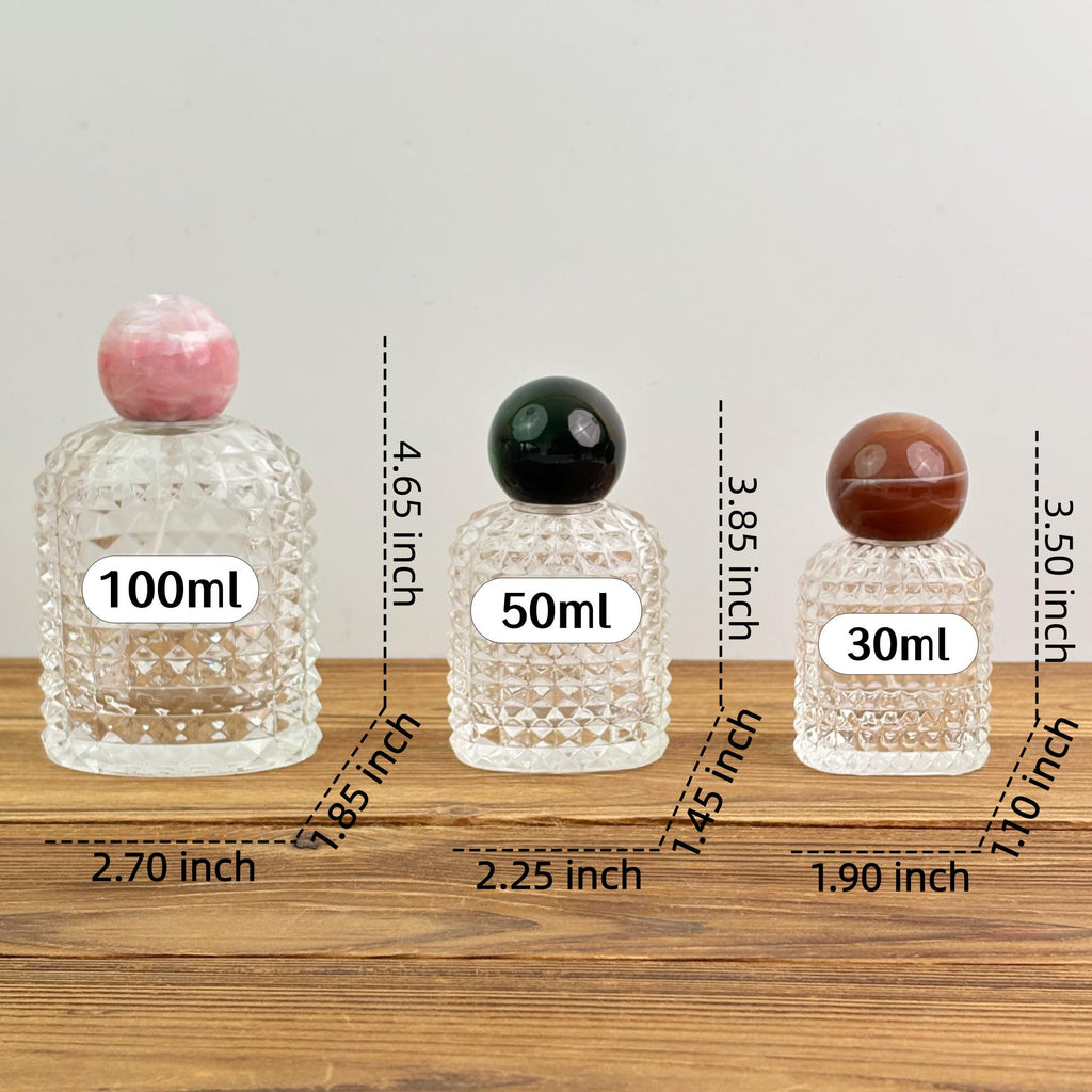 30ml 50ml 100ml Luxury Cut-Glass Perfume Bottle
