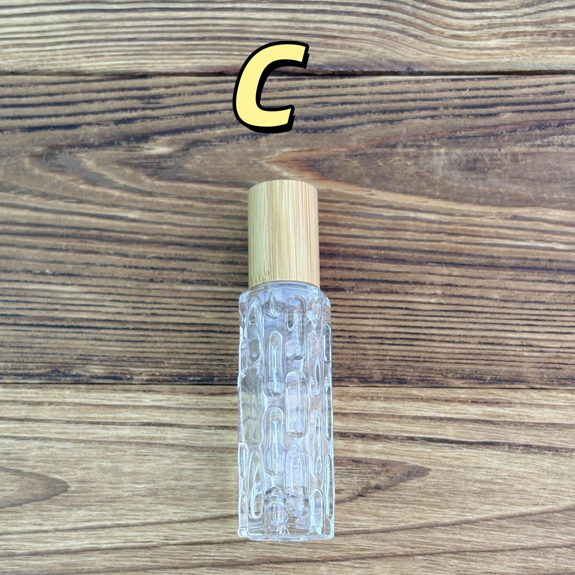 Vintage-Style Glass Roll-On Bottle