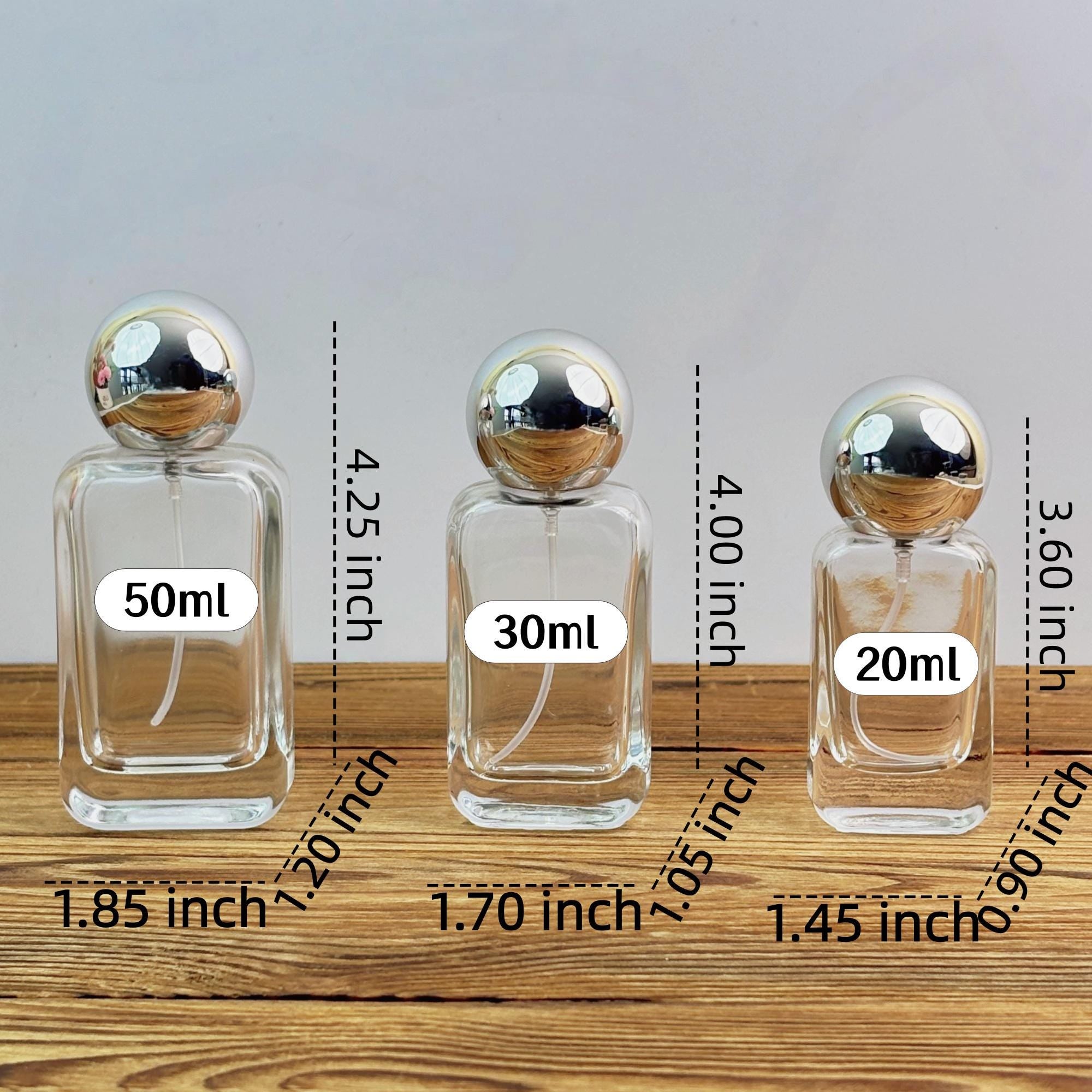 20ml 30ml 50ml Clear Refillable Atomizer