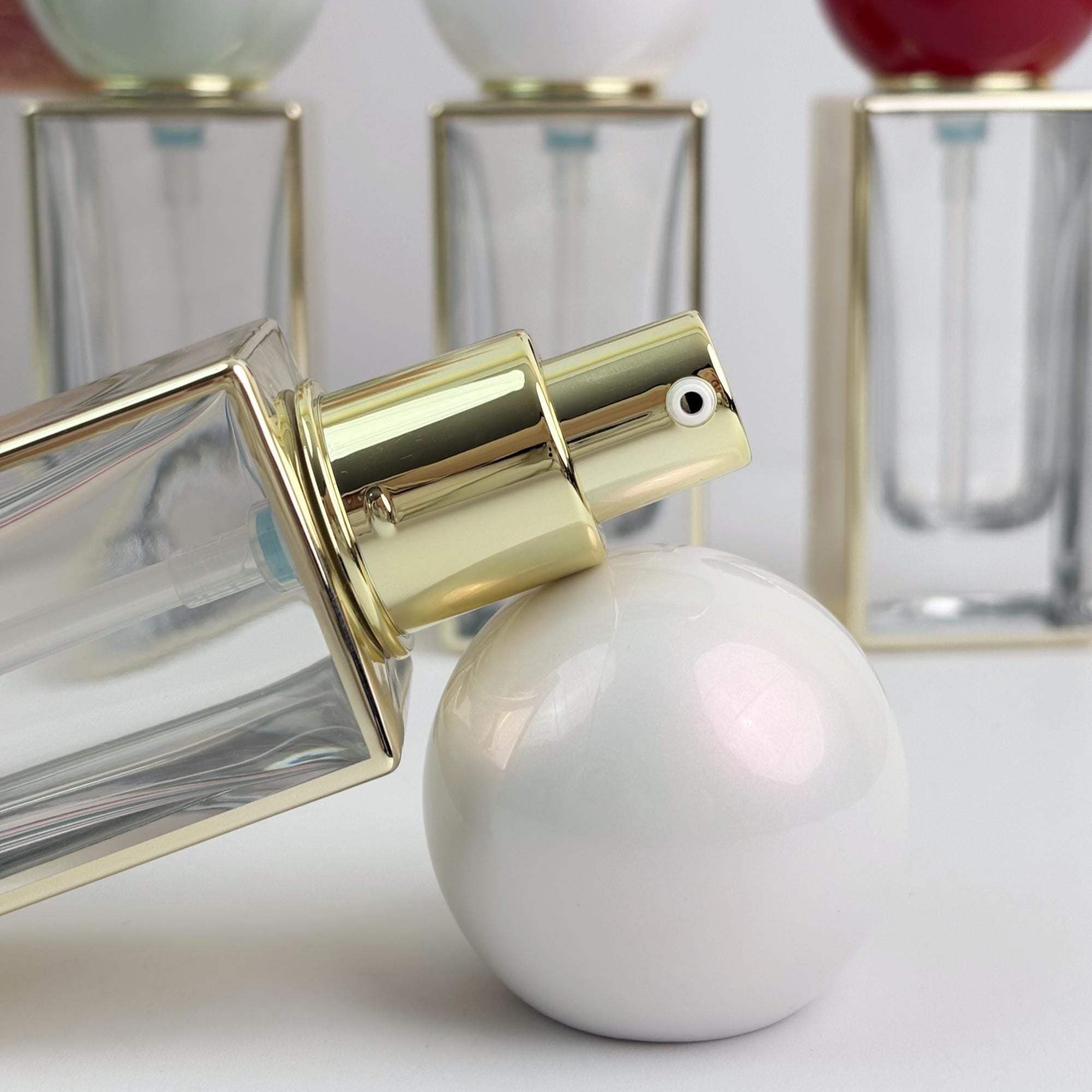 30ml Luxury Clear Glass Lotion Bottles