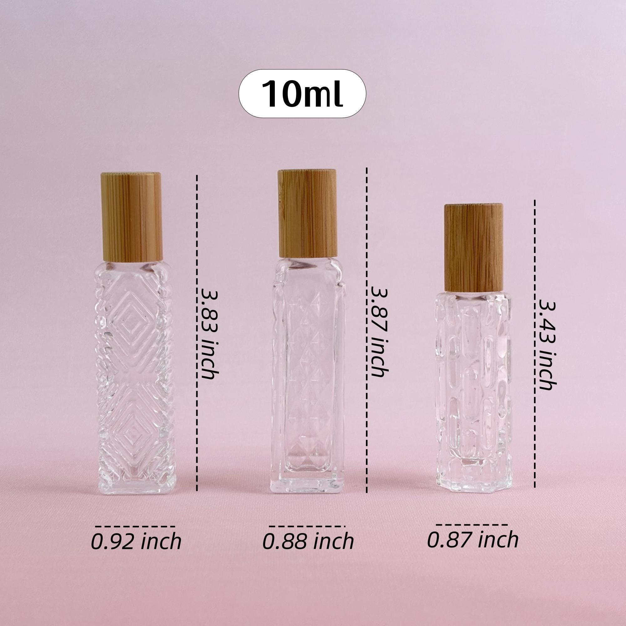 Vintage-Style Glass Roll-On Bottle
