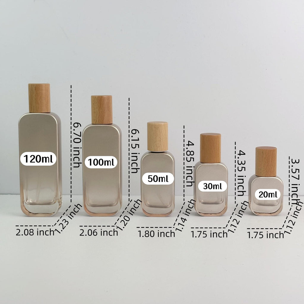 Luxury Glass Cosmetic Containers